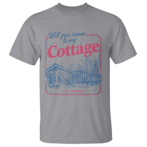 Will You Come To My Cottage This Summer T Shirt LGBT Romance Hockey Fan TS10 Sport Gray Print Your Wear
