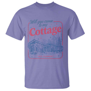 Will You Come To My Cottage This Summer T Shirt LGBT Romance Hockey Fan TS10 Violet Print Your Wear
