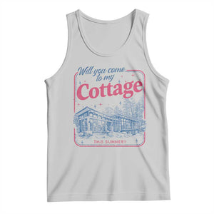Will You Come To My Cottage This Summer Tank Top LGBT Romance Hockey Fan TS10 Ash Print Your Wear