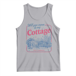Will You Come To My Cottage This Summer Tank Top LGBT Romance Hockey Fan TS10 Athletic Heather Print Your Wear