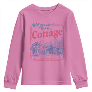 Will You Come To My Cottage This Summer Youth Sweatshirt LGBT Romance Hockey Fan TS10 Azalea Print Your Wear