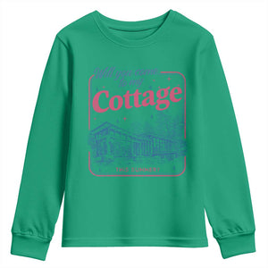 Will You Come To My Cottage This Summer Youth Sweatshirt LGBT Romance Hockey Fan TS10 Irish Green Print Your Wear