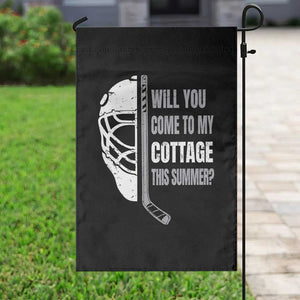 Will You Come To My Cottage This Summer Garden Flag Retro LGBT Romance Hockey Fan TS10 Print Your Wear
