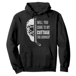 Will You Come To My Cottage This Summer Hoodie Retro LGBT Romance Hockey Fan TS10 Black Print Your Wear