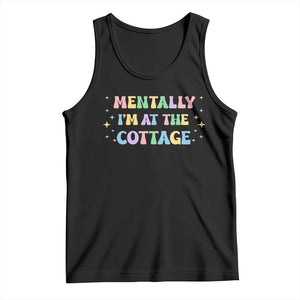 LGBT Romance Hockey Tank Top Mentally Im At The Cottage Team Hollanov Fan TS10 Black Print Your Wear