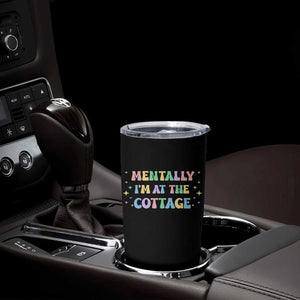 LGBT Romance Hockey Tumbler Cup Mentally Im At The Cottage Team Hollanov Fan TS10 Print Your Wear