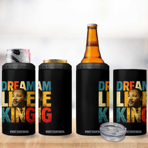 Black History Month Martin Luther King Day 4 in 1 Can Cooler Tumbler I Have Dream TS10 Print Your Wear