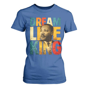 Black History Month Martin Luther King Day T Shirt For Women I Have Dream TS10 Royal Blue Print Your Wear