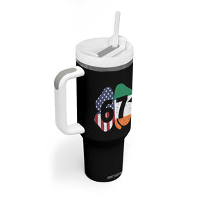 Six Seven 6 7 St Patricks Day Tumbler With Handle 67 Meme Irish American Ireland Flag Lucky Shamrocks TS10 Print Your Wear