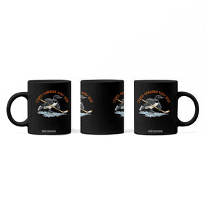 Stupid Canadian Wolf Bird Coffee Mug Funny Romance Hockey Fan LGBTQ+ TS10 Print Your Wear