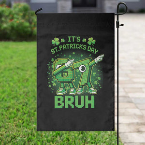 Its St Patricks Day 67 Bruh Garden Flag Funny Shamrock Six Seven 6 7 Meme Gen Alpha TS10 Print Your Wear