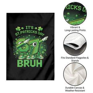 Its St Patricks Day 67 Bruh Garden Flag Funny Shamrock Six Seven 6 7 Meme Gen Alpha TS10 Print Your Wear