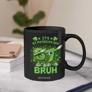 Its St Patricks Day 67 Bruh Coffee Mug Funny Shamrock Six Seven 6 7 Meme Gen Alpha TS10 Print Your Wear