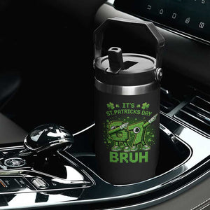 Its St Patricks Day 67 Bruh Flip Straw Tumbler Funny Shamrock Six Seven 6 7 Meme Gen Alpha TS10 Print Your Wear