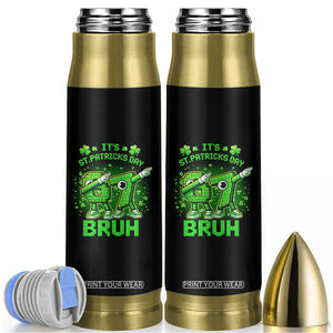 Its St Patricks Day 67 Bruh Bullet Tumbler Funny Shamrock Six Seven 6 7 Meme Gen Alpha TS10 Black Print Your Wear