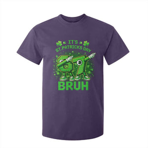 Its St Patricks Day 67 Bruh T Shirt For Kid Funny Shamrock Six Seven 6 7 Meme Gen Alpha TS10 Purple Print Your Wear