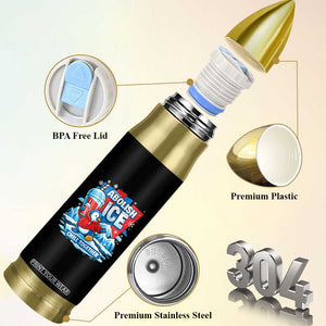 Abolish Ice Bullet Tumbler Subtle FDT Penguin Slush Drink Funny Summer Chill Mode TS10 Print Your Wear