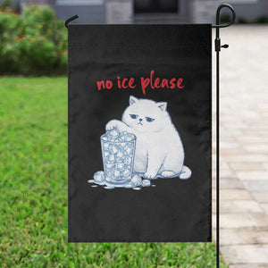 Abolish Ice Protest Garden Flag Subtle FDT Cat Meme No Ice Please TS10 Print Your Wear