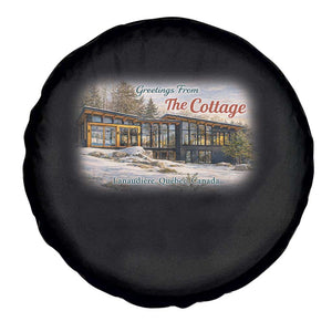 Coming To The Cottage Spare Tire Cover Retro LGBT Romance Hockey Fan TS10 Print Your Wear