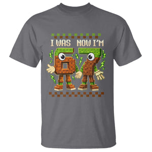 I Was 6 Now Im 7 7th Birthday 67 Meme T Shirt Six Seven Checkered Kids Gaming Meme TS10 Charcoal Print Your Wear
