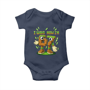 I Was 6 Now Im 7 7th Birthday 67 Meme Baby Onesie Funny 6 7 Birthday Six Seven Kids Gaming TS10 Navy Print Your Wear