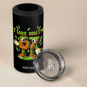 I Was 6 Now Im 7 7th Birthday 67 Meme 4 in 1 Can Cooler Tumbler Funny 6 7 Birthday Six Seven Kids Gaming TS10 Print Your Wear