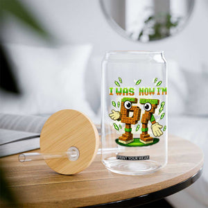 I Was 6 Now Im 7 7th Birthday 67 Meme Glass Can Funny 6 7 Birthday Six Seven Kids Gaming TS10 Print Your Wear