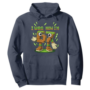 I Was 6 Now Im 7 7th Birthday 67 Meme Hoodie Funny 6 7 Birthday Six Seven Kids Gaming TS10 Navy Print Your Wear