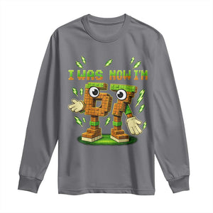 I Was 6 Now Im 7 7th Birthday 67 Meme Long Sleeve Shirt Funny 6 7 Birthday Six Seven Kids Gaming TS10 Charcoal Print Your Wear