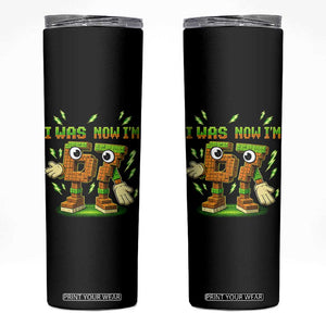 I Was 6 Now Im 7 7th Birthday 67 Meme Skinny Tumbler Funny 6 7 Birthday Six Seven Kids Gaming TS10 Black Print Your Wear