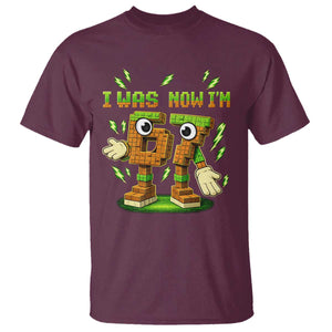 I Was 6 Now Im 7 7th Birthday 67 Meme T Shirt Funny 6 7 Birthday Six Seven Kids Gaming TS10 Maroon Print Your Wear