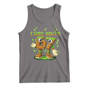 I Was 6 Now Im 7 7th Birthday 67 Meme Tank Top Funny 6 7 Birthday Six Seven Kids Gaming TS10 Deep Heather Print Your Wear