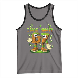 I Was 6 Now Im 7 7th Birthday 67 Meme Tank Top Funny 6 7 Birthday Six Seven Kids Gaming TS10 Deep Heather Black Print Your Wear