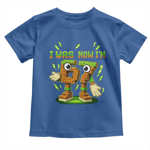 I Was 6 Now Im 7 7th Birthday 67 Meme Toddler T Shirt Funny 6 7 Birthday Six Seven Kids Gaming TS10 Royal Blue Print Your Wear
