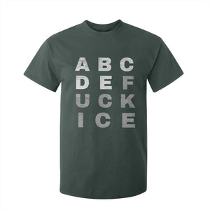 Fck Ice T Shirt For Kid Chinga La Migra Subtle FDT TS10 Dark Forest Green Print Your Wear