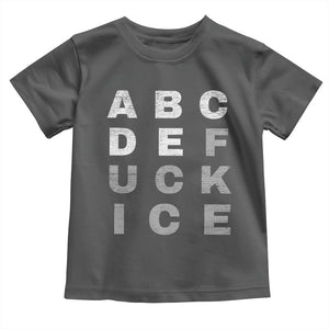 Fck Ice Toddler T Shirt Chinga La Migra Subtle FDT TS10 Dark Heather Print Your Wear
