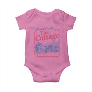 Team Hollanov Fan Baby Onesie Mentally Im At The Cottage LGBT Romance Hockey TS10 Azalea Print Your Wear