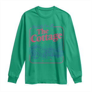 Team Hollanov Fan Long Sleeve Shirt Mentally Im At The Cottage LGBT Romance Hockey TS10 Irish Green Print Your Wear