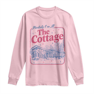 Team Hollanov Fan Long Sleeve Shirt Mentally Im At The Cottage LGBT Romance Hockey TS10 Light Pink Print Your Wear