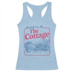 Team Hollanov Fan Racerback Tank Top Mentally Im At The Cottage LGBT Romance Hockey TS10 Light Blue Print Your Wear