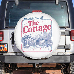 Team Hollanov Fan Spare Tire Cover Mentally Im At The Cottage LGBT Romance Hockey TS10 No hole White Print Your Wear