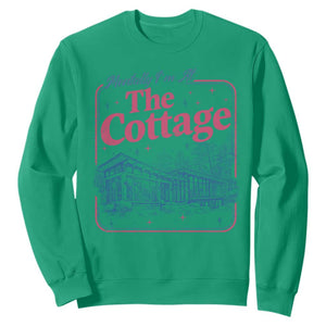 Team Hollanov Fan Sweatshirt Mentally Im At The Cottage LGBT Romance Hockey TS10 Irish Green Print Your Wear