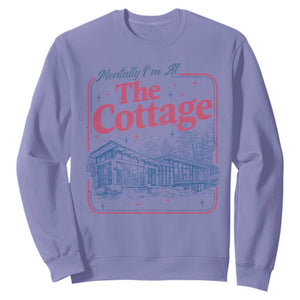 Team Hollanov Fan Sweatshirt Mentally Im At The Cottage LGBT Romance Hockey TS10 Violet Print Your Wear