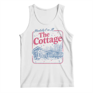 Team Hollanov Fan Tank Top Mentally Im At The Cottage LGBT Romance Hockey TS10 White Print Your Wear