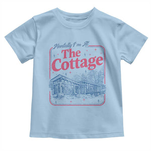 Team Hollanov Fan Toddler T Shirt Mentally Im At The Cottage LGBT Romance Hockey TS10 Light Blue Print Your Wear