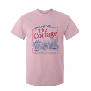 Coming To The Cottage T Shirt For Kid LGBT Romance Hockey Fan TS10 Light Pink Print Your Wear