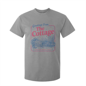 Coming To The Cottage T Shirt For Kid LGBT Romance Hockey Fan TS10 Sport Gray Print Your Wear