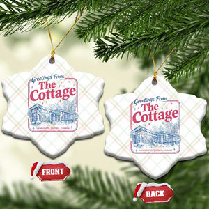 Coming To The Cottage Ceramic Ornament LGBT Romance Hockey Fan TS10 Print Your Wear