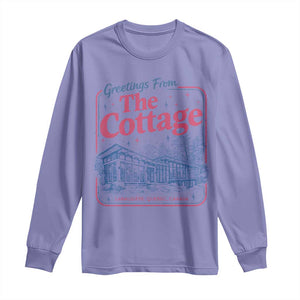 Coming To The Cottage Long Sleeve Shirt LGBT Romance Hockey Fan TS10 Violet Print Your Wear