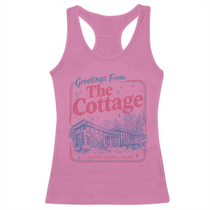 Coming To The Cottage Racerback Tank Top LGBT Romance Hockey Fan TS10 Azalea Print Your Wear